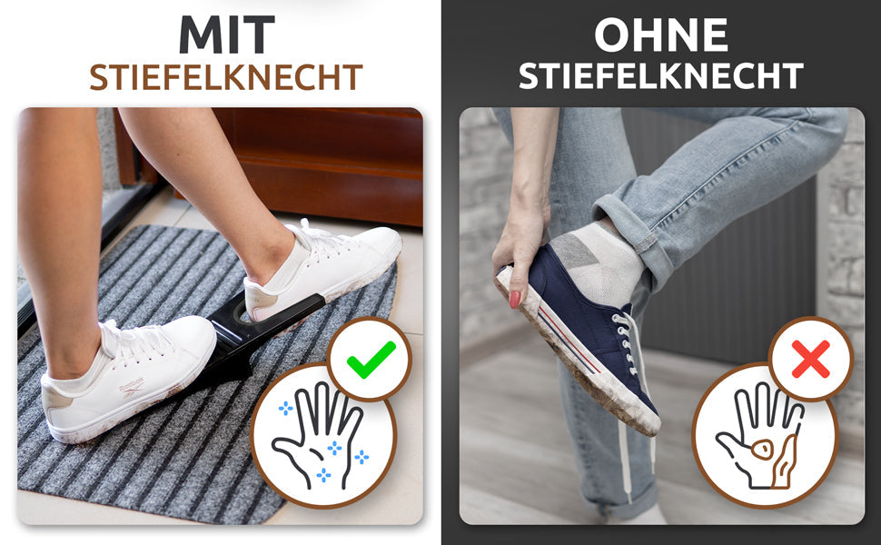 Stiefelknecht – Die clevere Alltagshilfe zum einfachen Stiefelausziehen