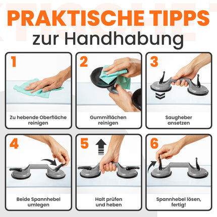 Tipps für die optimale Handhabung des grauen Saughebers