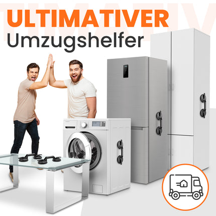 Schwarz Saugheber ist perfekter Umzugshelfer