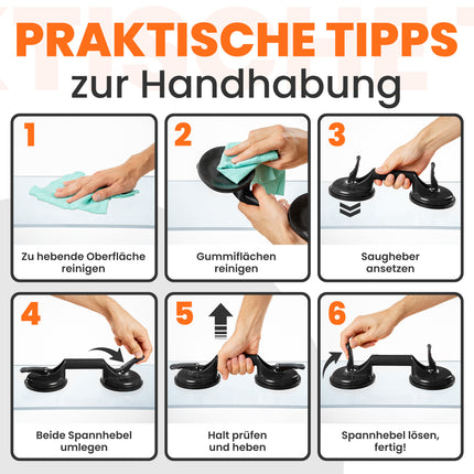 Tipps für die optimale Handhabung des schwarzen Saughebers